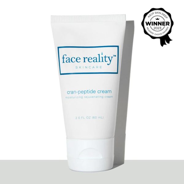 cran-peptide cream is from the face reality brand in white plastic packaging with 60ml