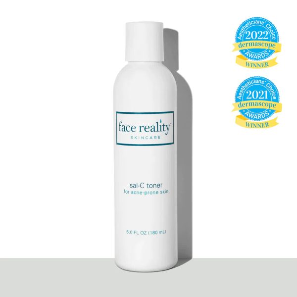 sal-c toner is from the face reality brand in modern white packaging and screw cap with 180ml for normal and oily skin